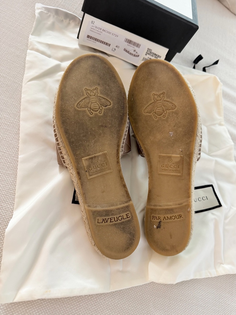 Gucci Sandals Color Napa Charlotte - Picture 6 of 7